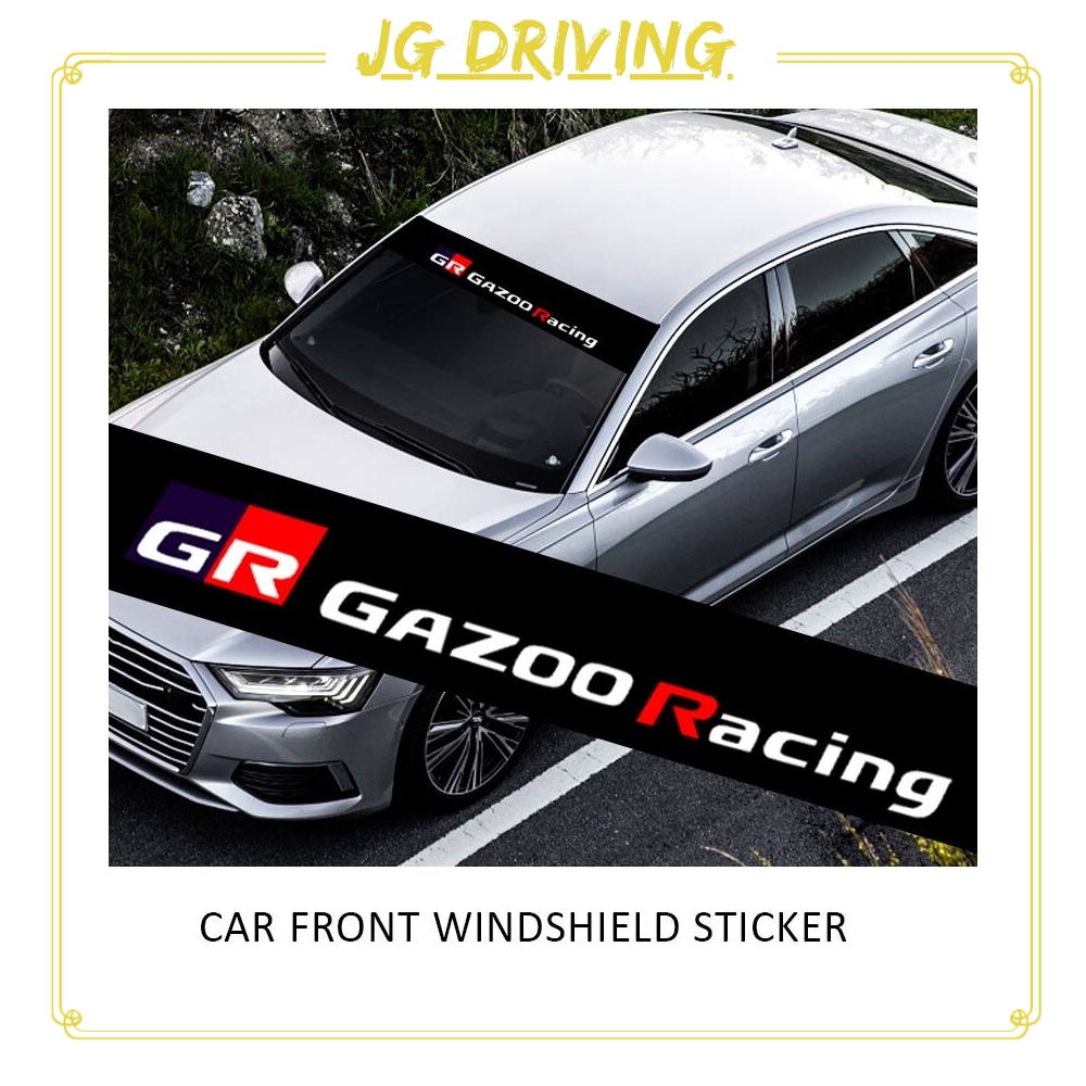 JD Car Windscreen Windshield Sticker BLACK Decorative For ISUZU D-Max MU-X Dmax MuX Accessories