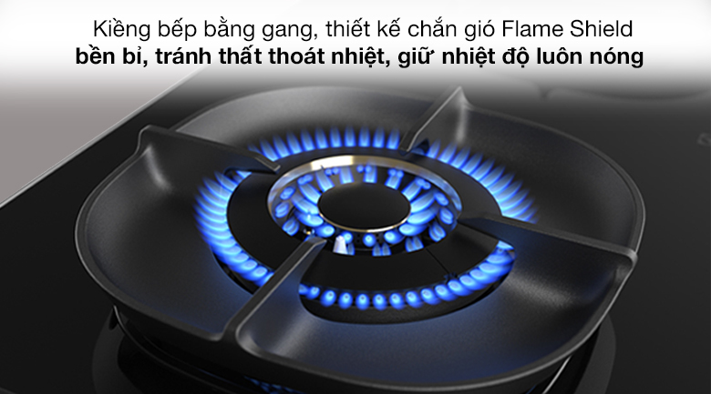 Authentic Electrolux ehg8250bc-original gas stove + ignition: fast battery IC ignition, light-tempered glass-24 months warranty