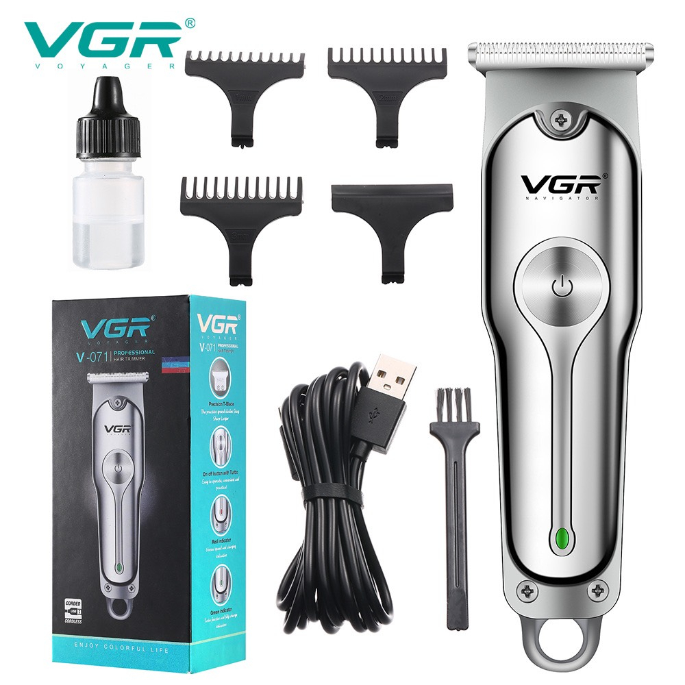 Tông đơ , máy cắt tóc chuyên nghiệp vgr 071 phiên bản mới 2023