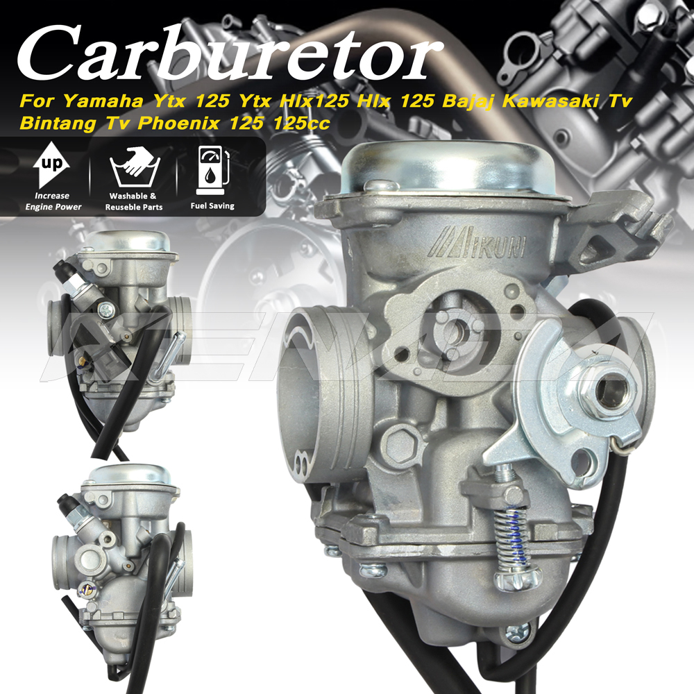 Carburetor Carb For Yamaha Ytx 125 Ytx Hlx125 Hlx 125 Bajaj Kawasaki Tv  Bintang Tv Phoenix 125 125cc