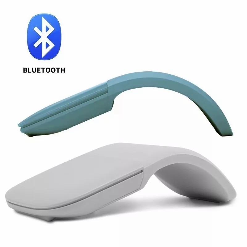 Silent Wireless Bluetooth-compatible Folding Mouse for Microsoft Computer MAC OS