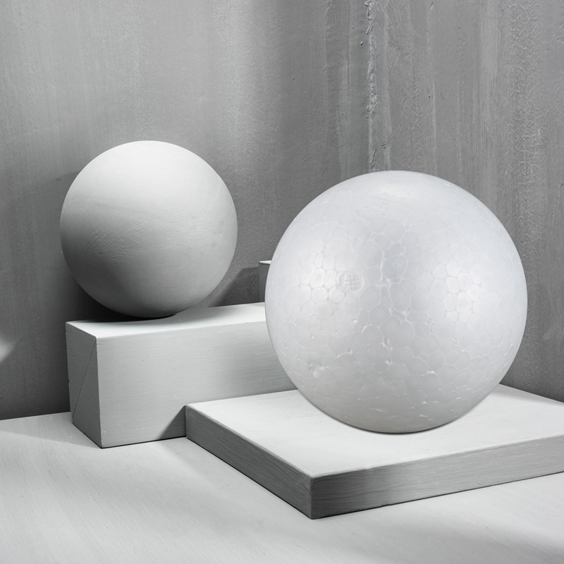 10 x Modelling Craft Polystyrene Foam Ball Sphere 10cm---White