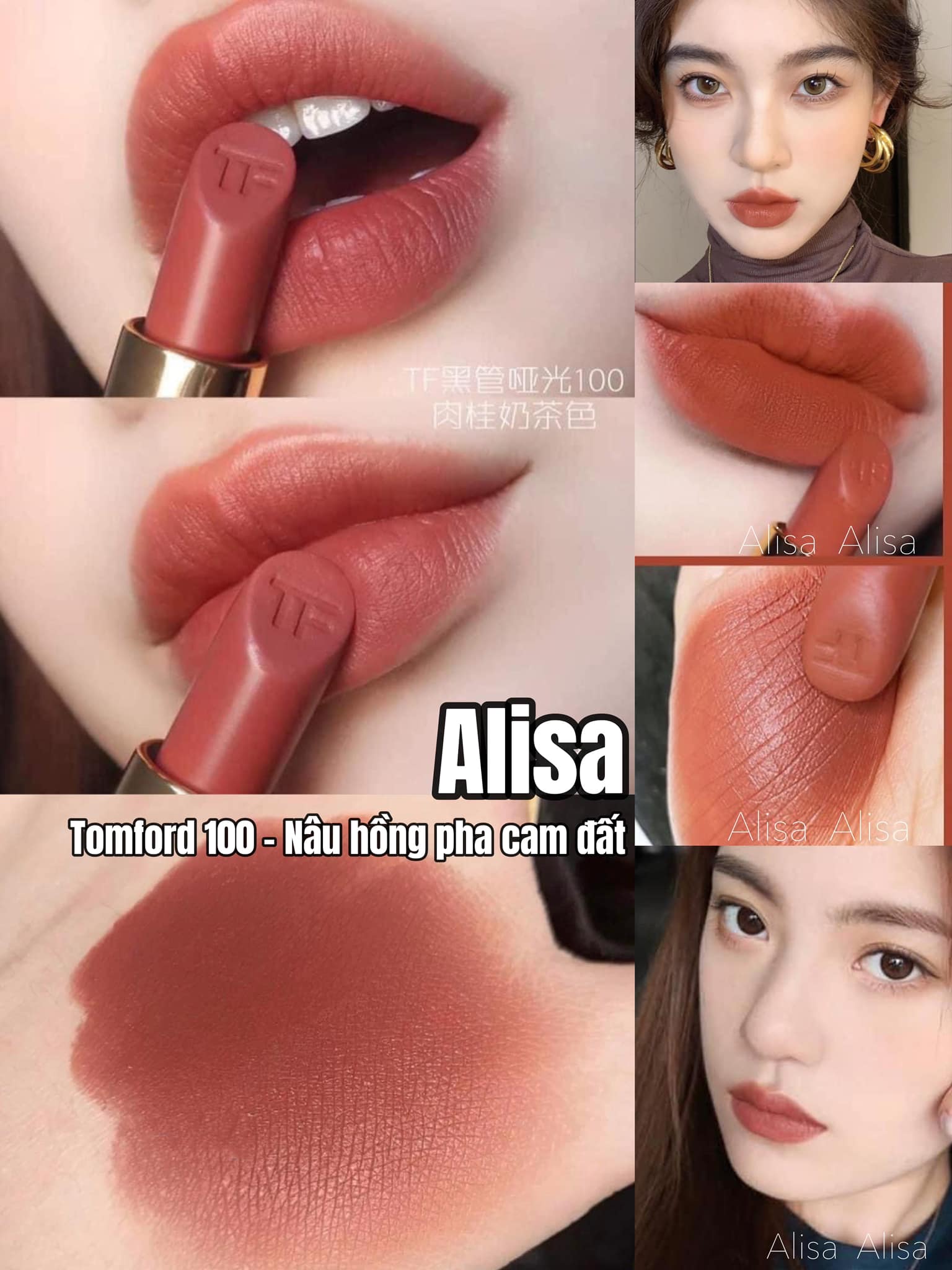 Son Tom Ford Lip Color Rouge A Levres-ALISA