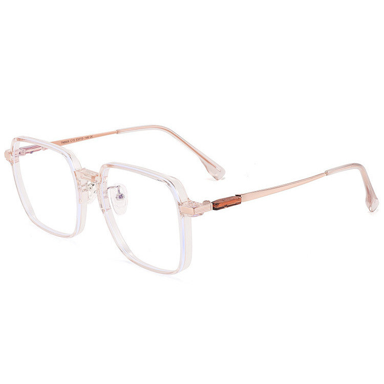Color-changing Photochromic Anti Radiation Large Frame Glasses Shades for Woman Man Transition Eyeglasses Women. 