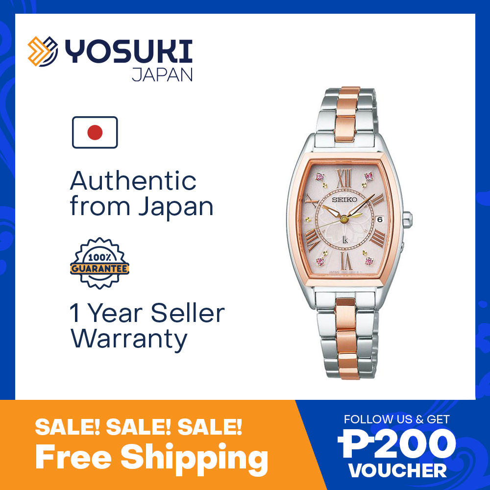 SEIKO LUKIA 2022 Sakura Blooming limited model Wrist Watch For Woman from  YOSUKI JAPAN / SSVW198 10SALE2 | Lazada PH
