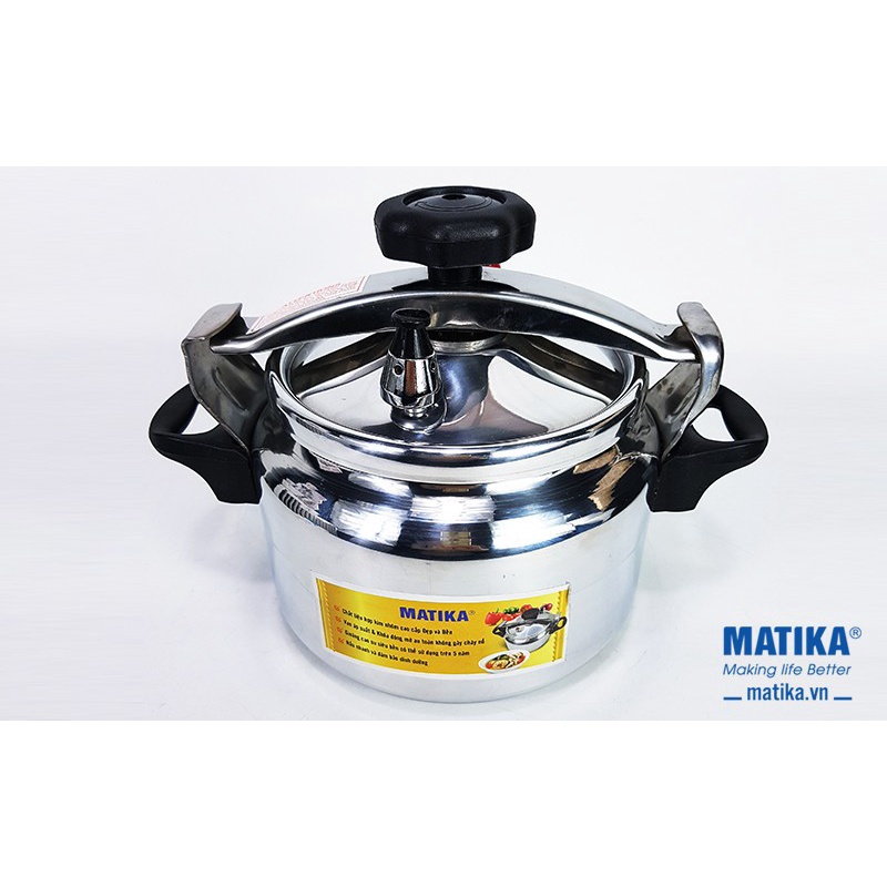 Nồi áp suất matika mtk-9240 hợp kim nhôm cao cấp dung tích 4l