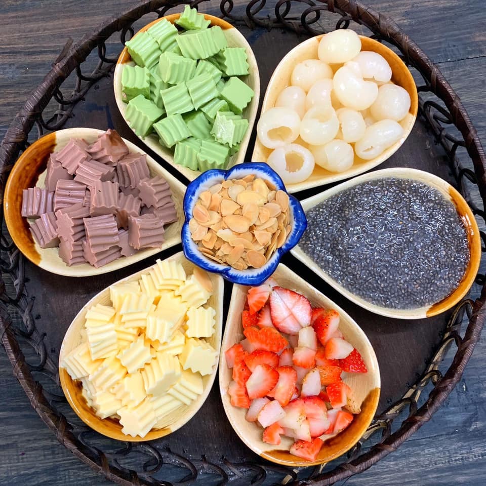 Gelatine hữu cơ dạng lá - bột làm thạch (Sobo)