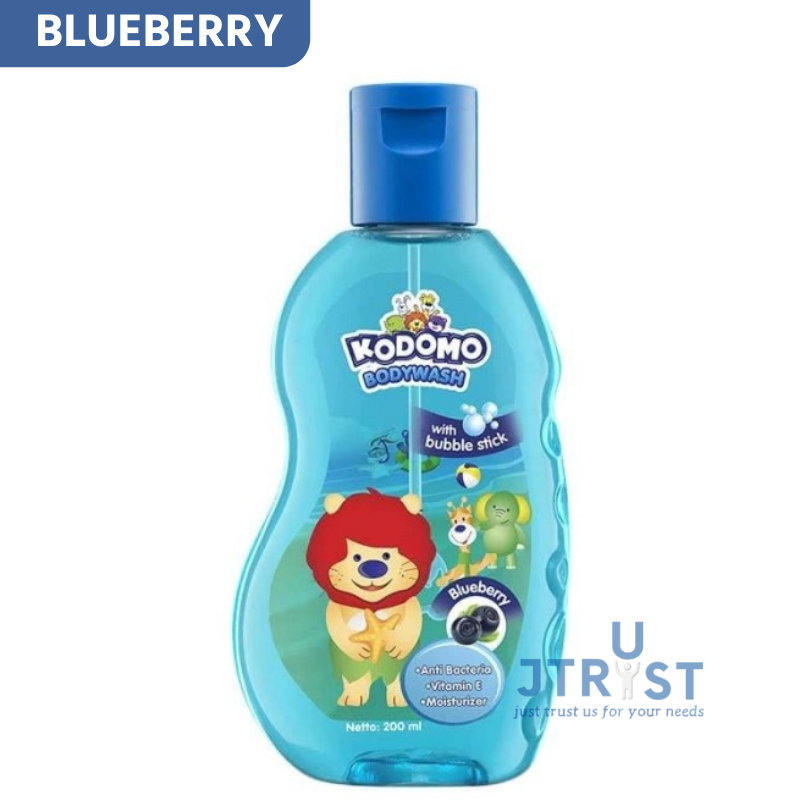 Kodomo Body Wash Shower Gel (Sabun Cair Bayi) Kemasan Botol 200ml