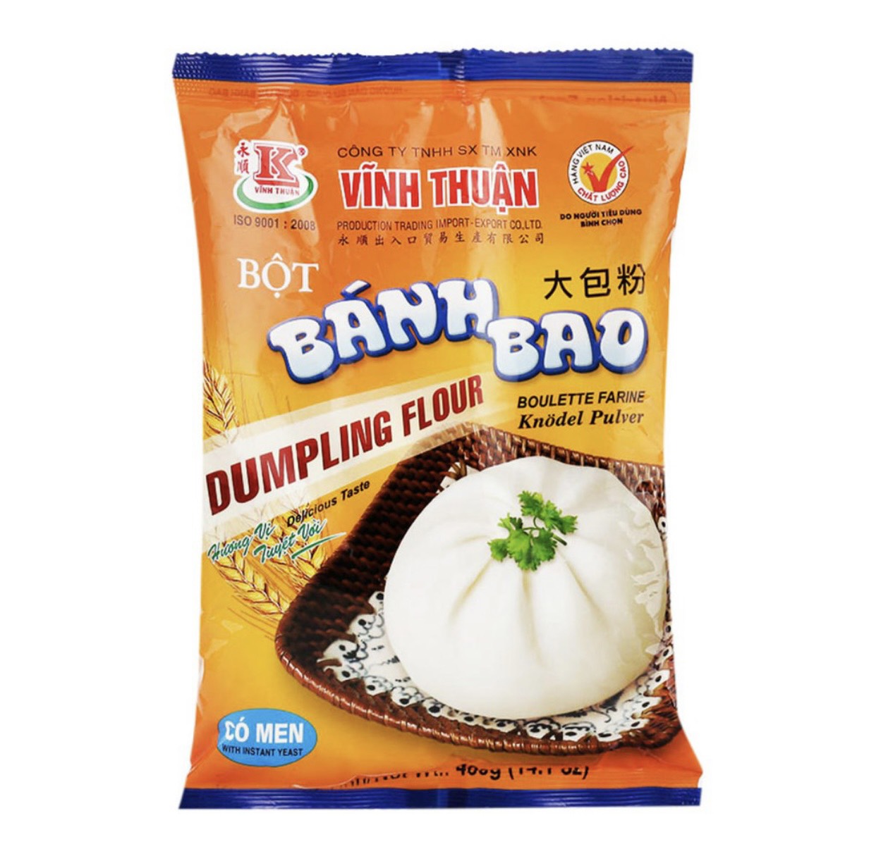 Bột bánh bao