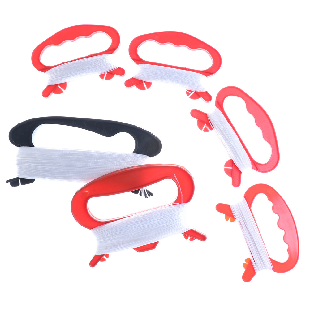 Ditur Flying Kite Line String With D Shape Winder Handle Board Outdoor Kite Tools