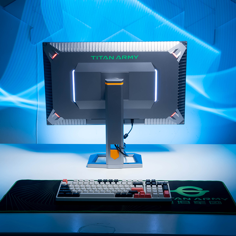 TITAN ARMY 27 inch 2K MINI LED game display 240HZ high refresh rate sub monitor 0.5ms (GTG) response HDR1000 FAST IPS screen. 