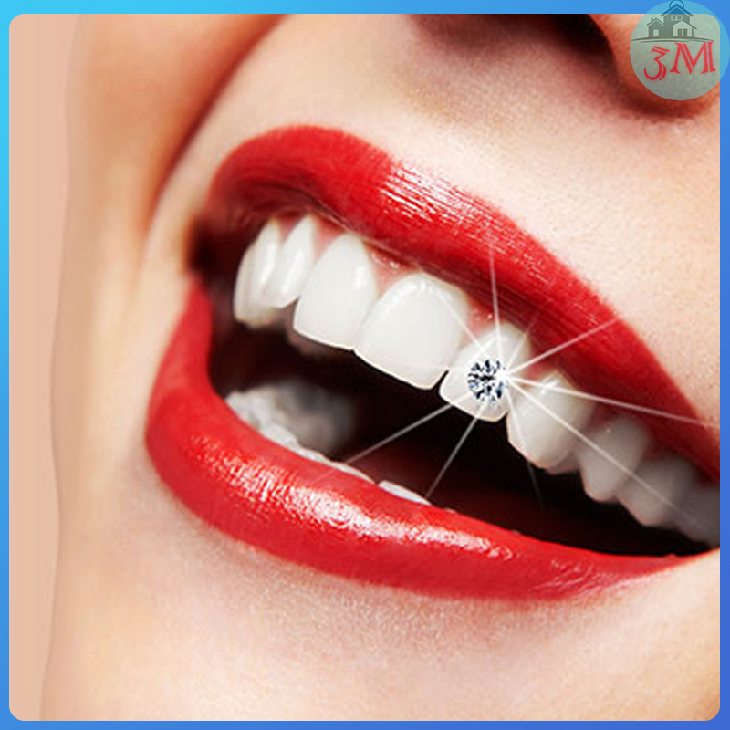 Đá Đính Răng 1 Viên Sáng Đẹp