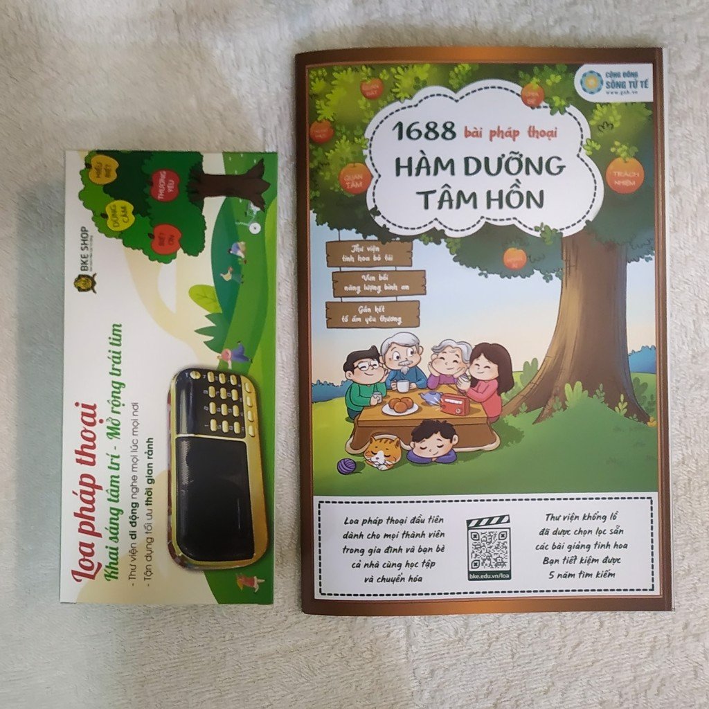 Loa Pháp Thoại 1688 Bài Hàm Dưỡng Tâm Hồn( Viện Đào Tạo Bách Khoa )