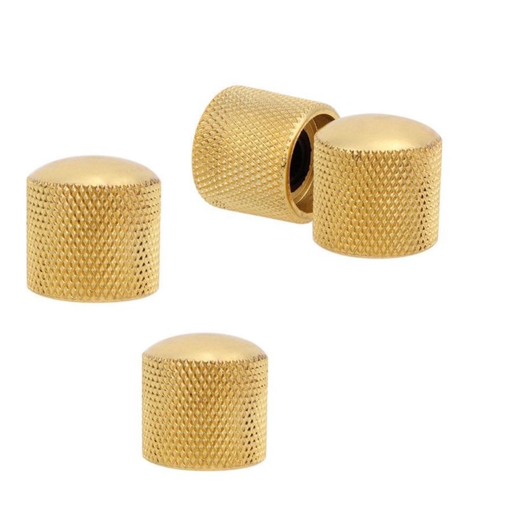 WDGREAT 4Pcs Cylinder Potentiometer Volume Knobs For Electric Guitar