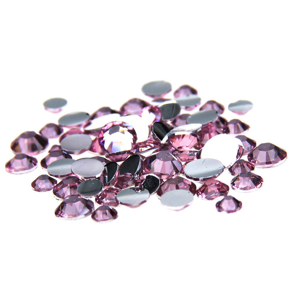 The Jewel Store】Nail Gems Small 2mm 1000pcs Non-Hotfix Resin