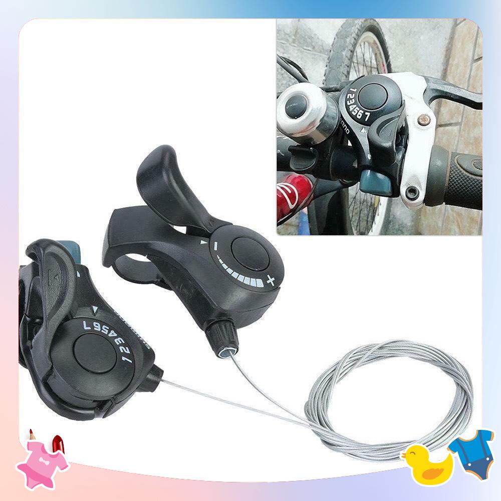 Tay bấm xả , tay đề xe đạp shimano tx30 3x7 .