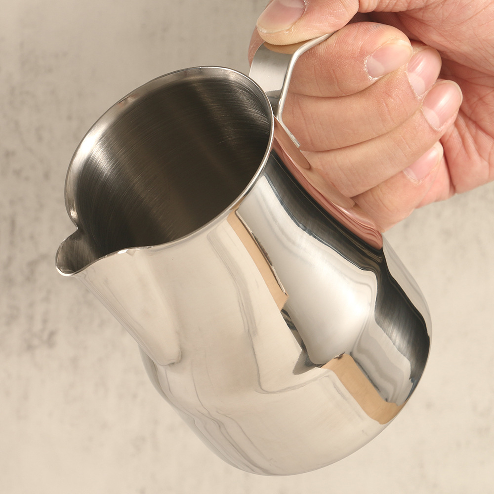 Ca đánh sữa mỏ vịt  inox 304 - Dụng cụ barista