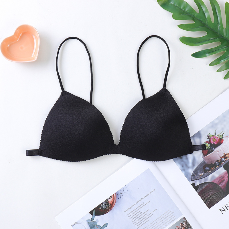 Áo ngực nữ mút mỏng MAVARI - Áo lót không gọng su trơn cài sau B818