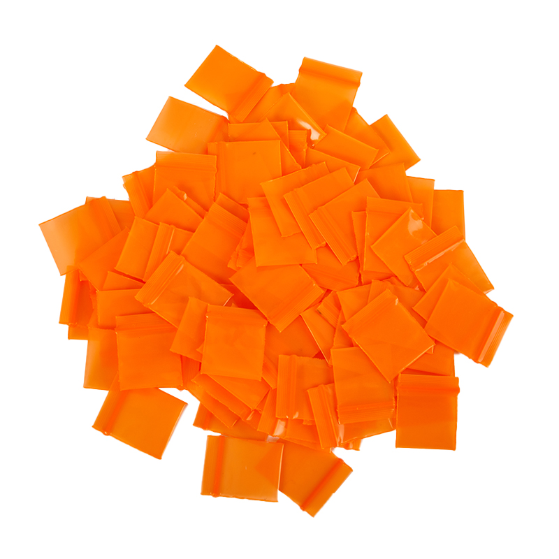 100pcs bao bì nhựa Túi Ziplock Pill bao bì túi New Mini Zip khóa túi dây kéo túi ziplock Túi