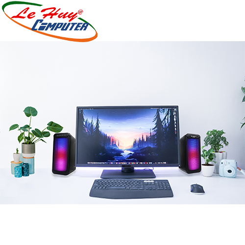Loa vi tính SoundMax A180 2.0 LED RGB