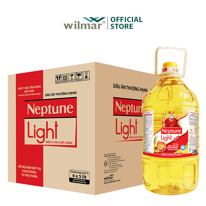 [ Combo 3 ] Dầu ăn Neptune Light 2L thượng hạng
