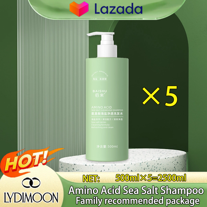 Anti Dandruff Shampoo 500ml Amino Acid Sea Prevention Salt Head Lice Tinea Capitis Scalp 2059