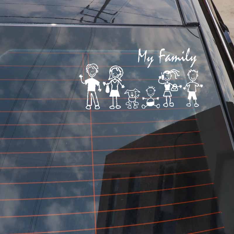 %E3%80%90Hottest%20Trends%E3%80%9120CM*%209.8CM%20Family%20Car%20Sticker%20Vinyl%20Decal%20My%20Mom%20Kid%20Baby%20Cat%20Dog%20Pet%20Black/Silver%20C3-2066%20-%20Image%207