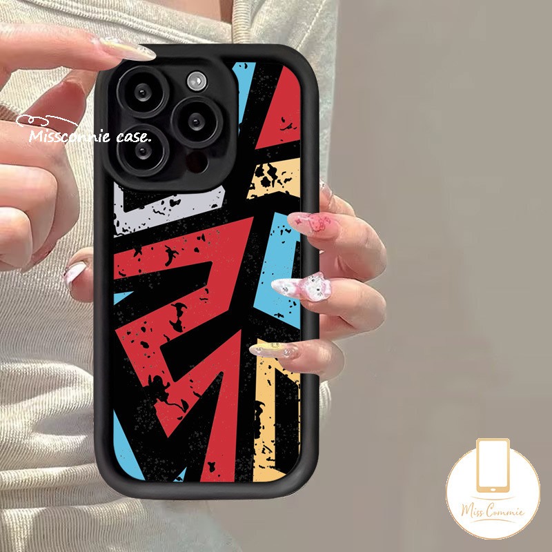 Graffiti%20Colorful%20Irregular%20Geometric%20Pattern%20Case%20for%20Redmi%2013C%2013%20A2%2012C%2010A%2010C%20A1%2012%209%209C%20NFC%209T%209A%20Note%209%2011%2010%2011s%208%2012%2010s%20Pro%20Max%20Mi%2011%2012%20Lite%20Poco%20M3%20X5%20Couple%20Soft%20Cover%20-%20Image%205