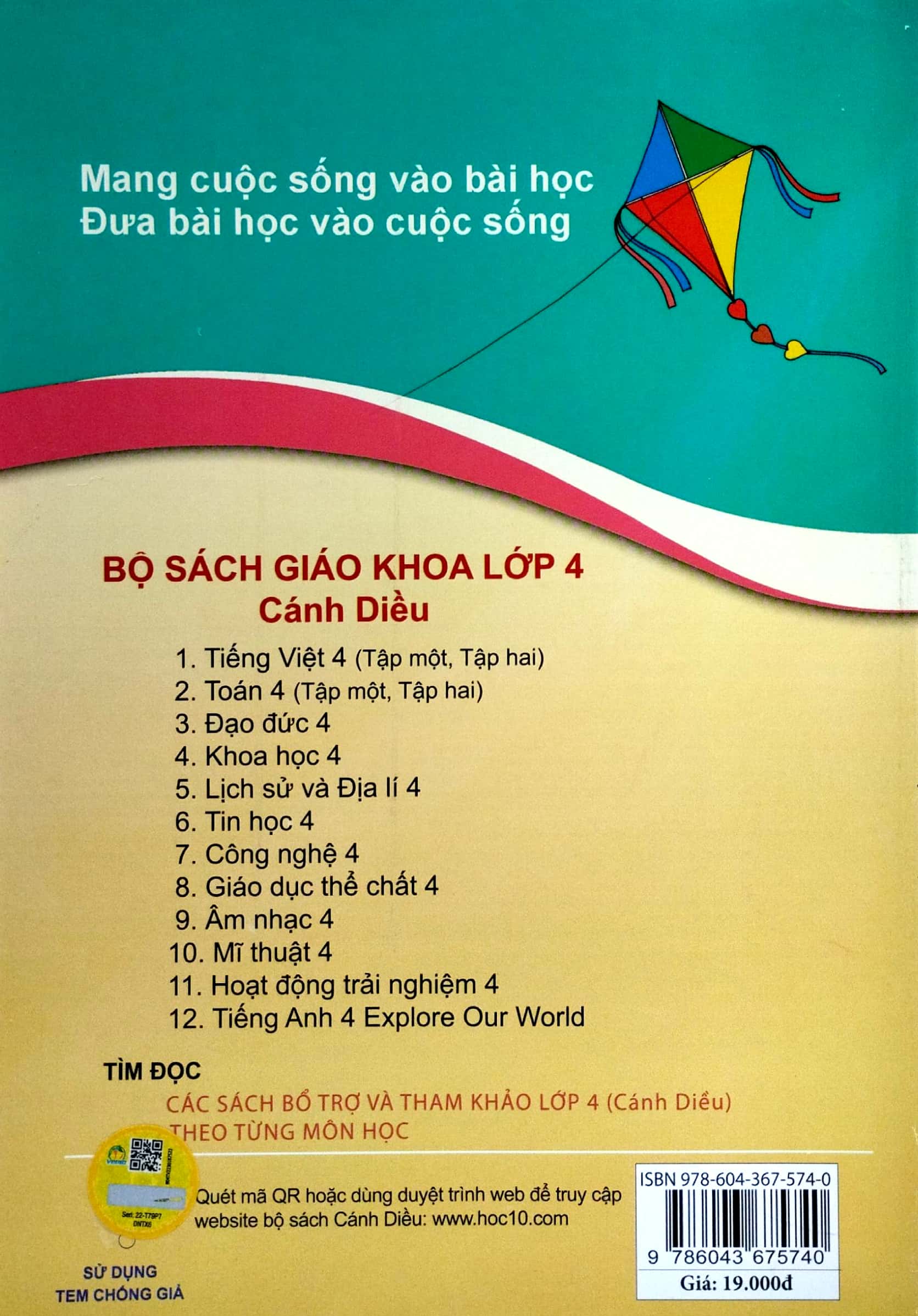 Sách Fahasa - Vở Bài Tập Tiếng Việt 4 - Tập 2 (Cánh Diều) (2023)