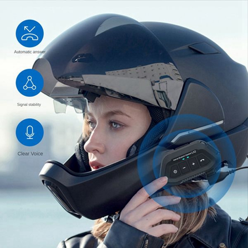 Helmet Communication Best Motorcycle Helmet Bluetooth Headset - Main Image