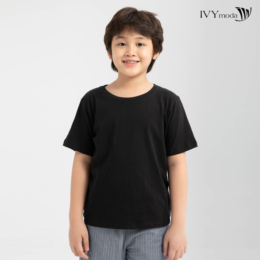 Áo thun cộc tay bé trai IVY moda MS 57K1339