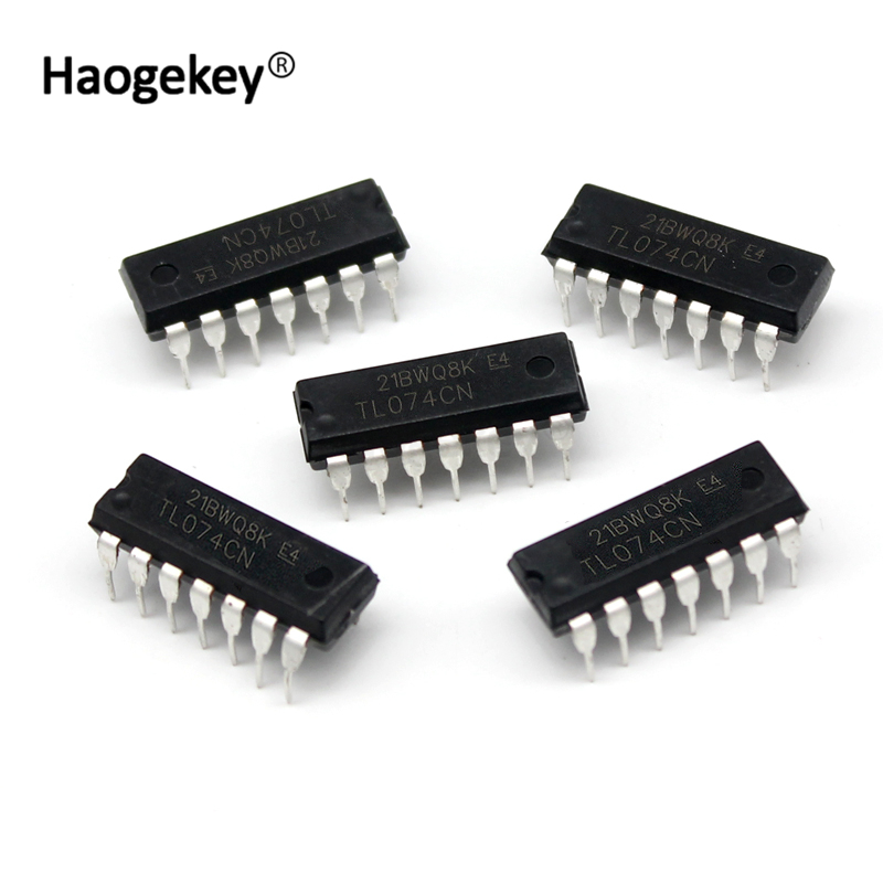 10pcs tl074cn dip14 tl074 dip-14integrated circuit