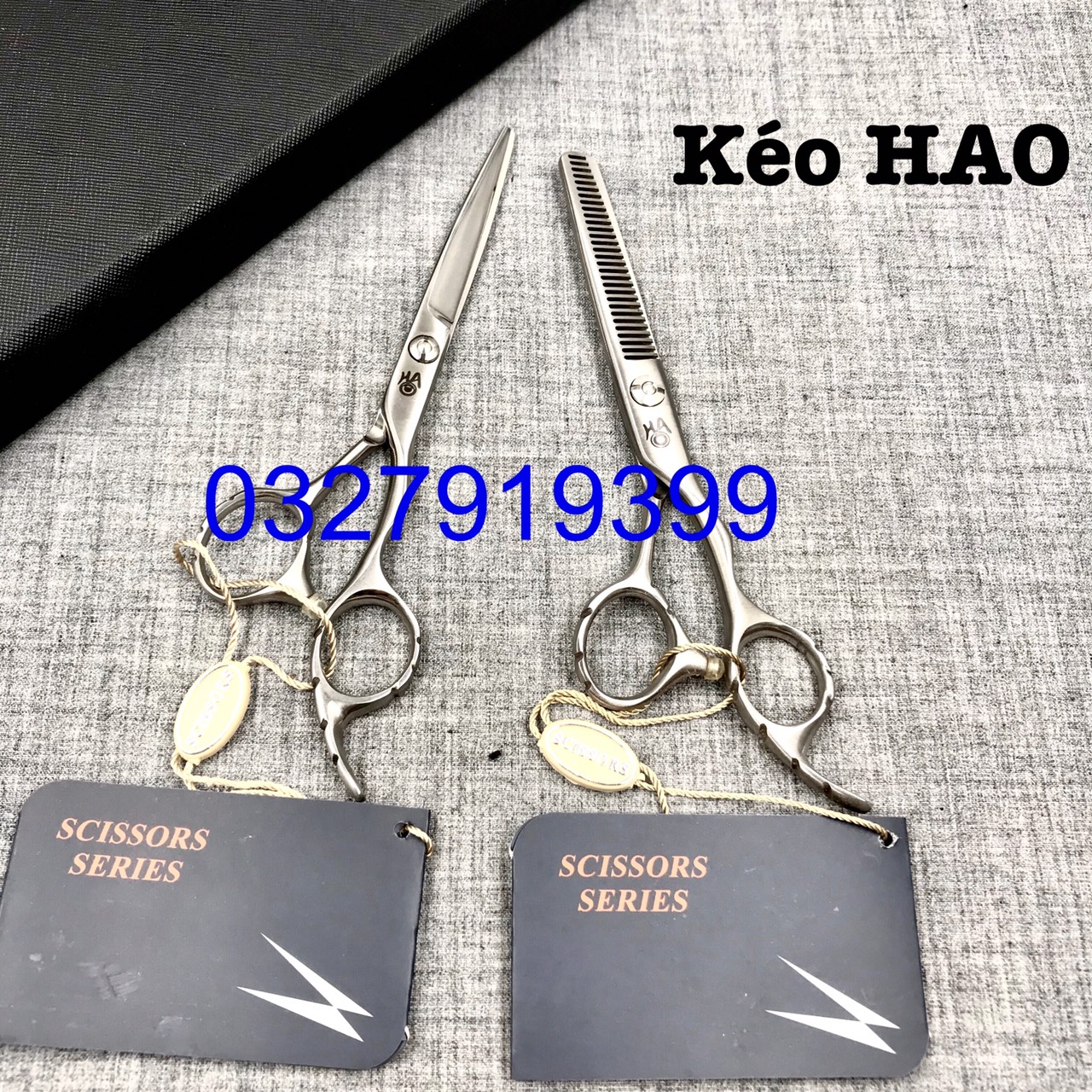 HAO Kéo Cắt Tóc HAO 6.0 - Kéo Nhật Cao Cấp 6 Inches Thép S440C Độ Cứng 62HRC Chất Liệu Thép Nhật Không Gỉ Sáng Bóng