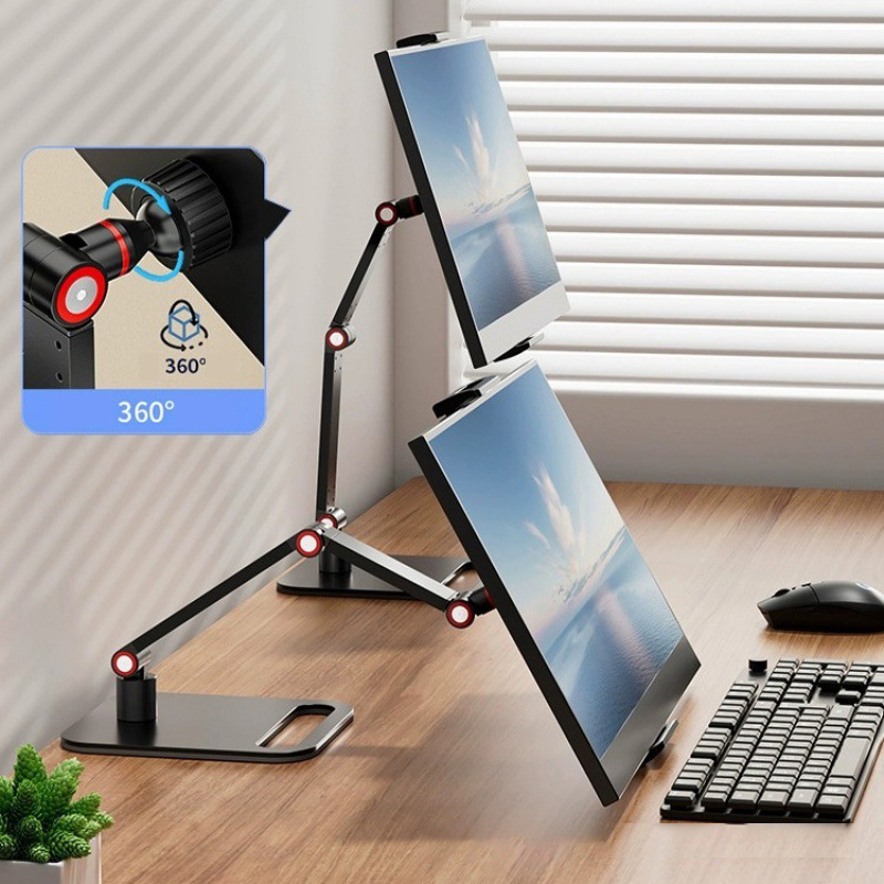 【Salt & Story】Portable Monitor Desk Holder Metal Stand 16 Inch ...