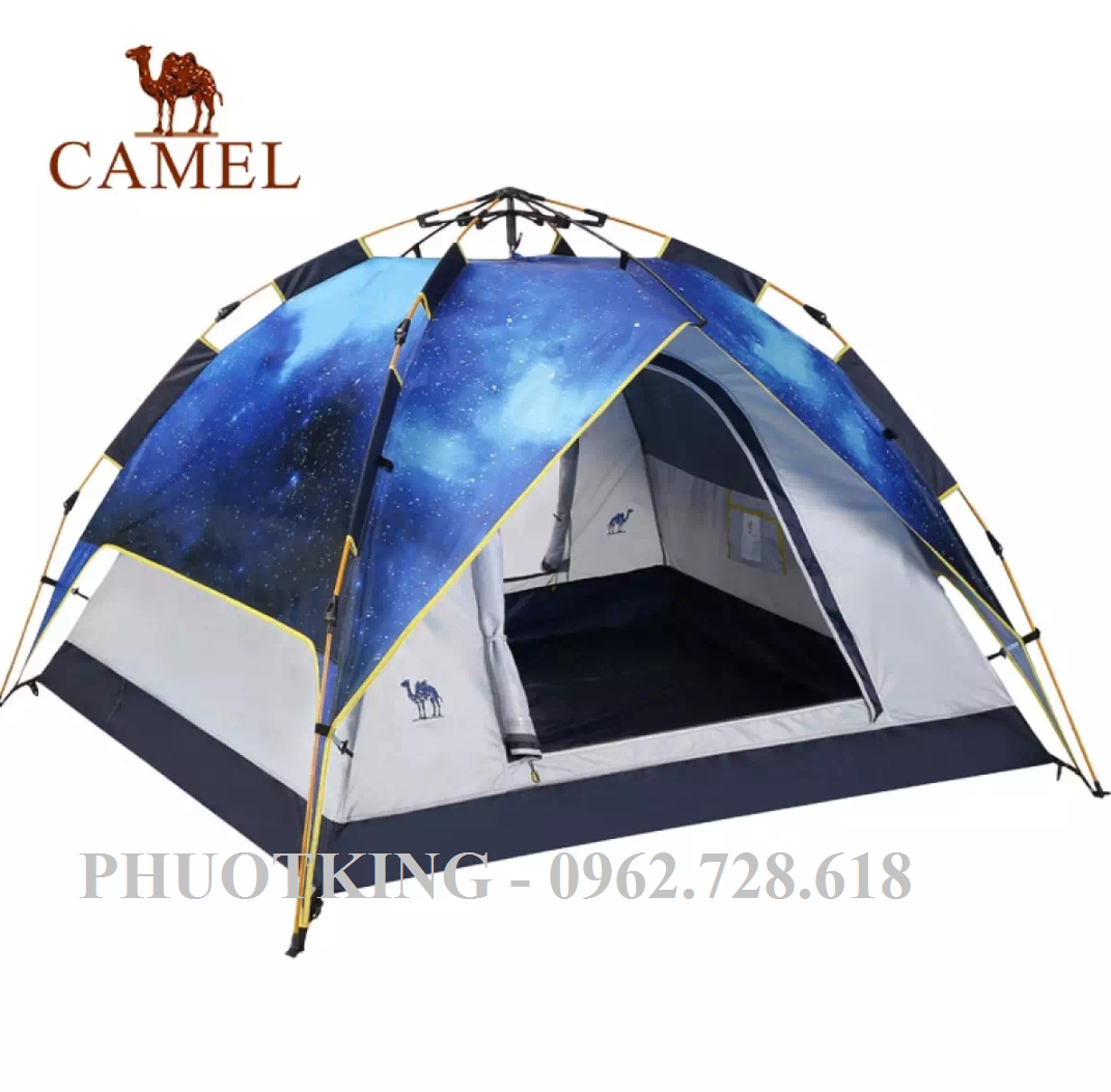 [CÓ SẴN] Lều cắm trại tự bung CAMEL 2 lớp 4 người
