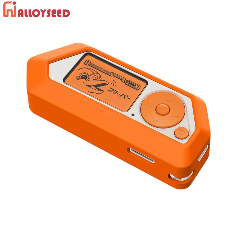 Silicone Case Anti-Drop Shockproof Game Housing Anti Scratch Game Console Protective Cover Portable for Flipper Zero