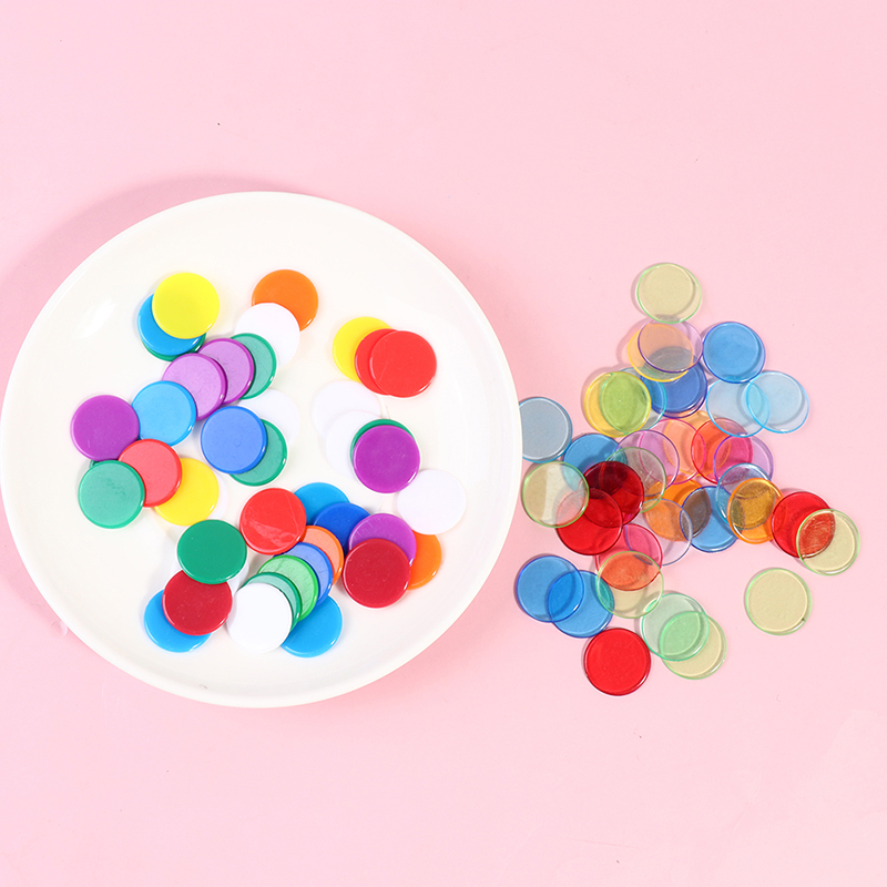 100pcs%20Transparent%20Color%20Counters%20Counting%20Bingo%20Chips%20Plastic%20Supplies%20Counters%20YUMAN%20-%20Image%203