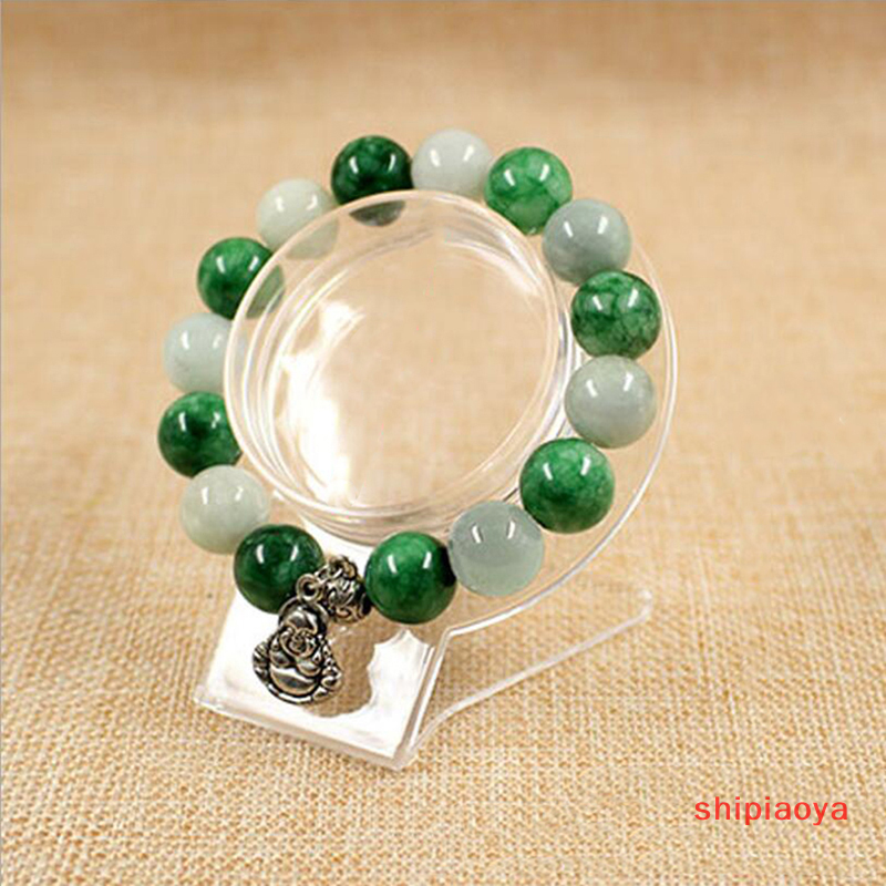 shipiaoya Transparent Acrylic Bracelet Display Rack Bangle Organizer Storage Holder Stand