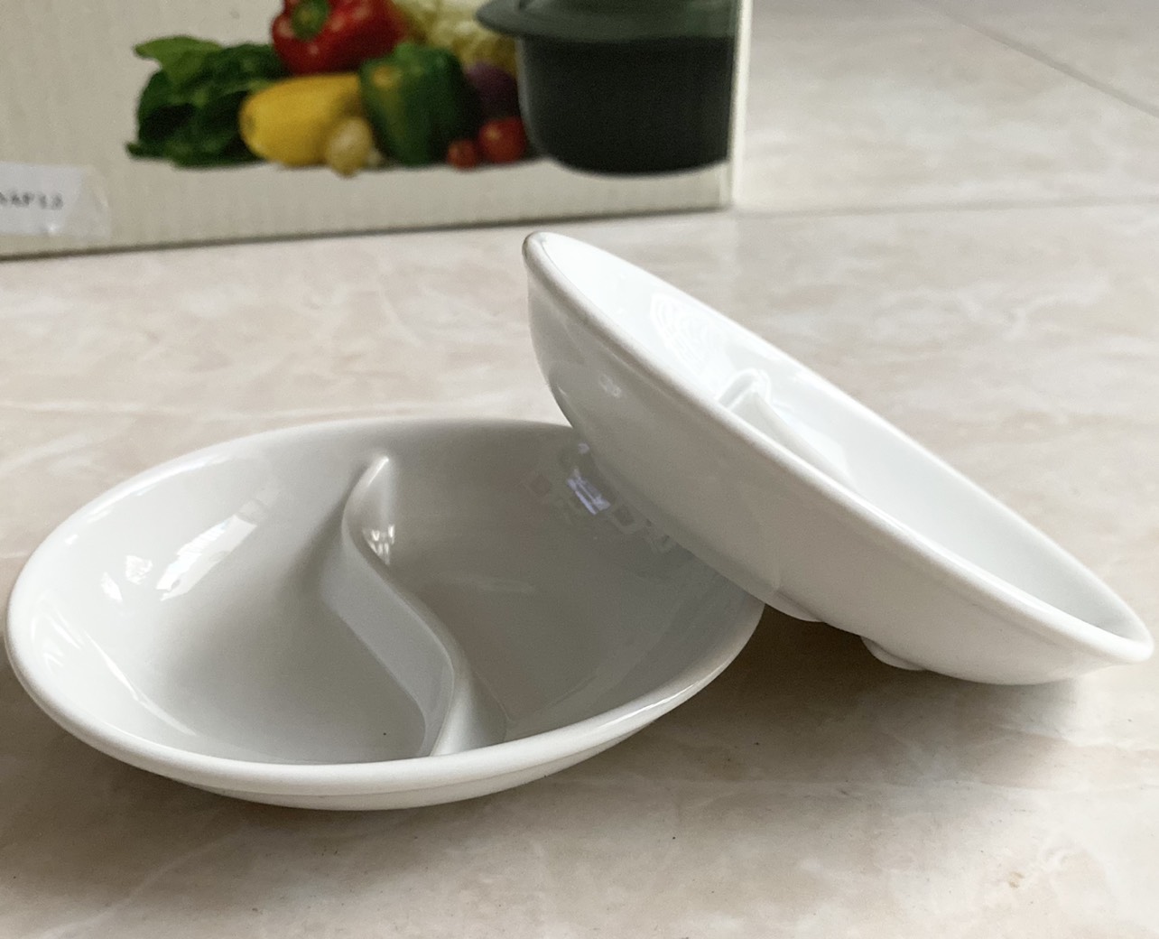 [HCM] Chén Chấm 2 ngăn Minh Long