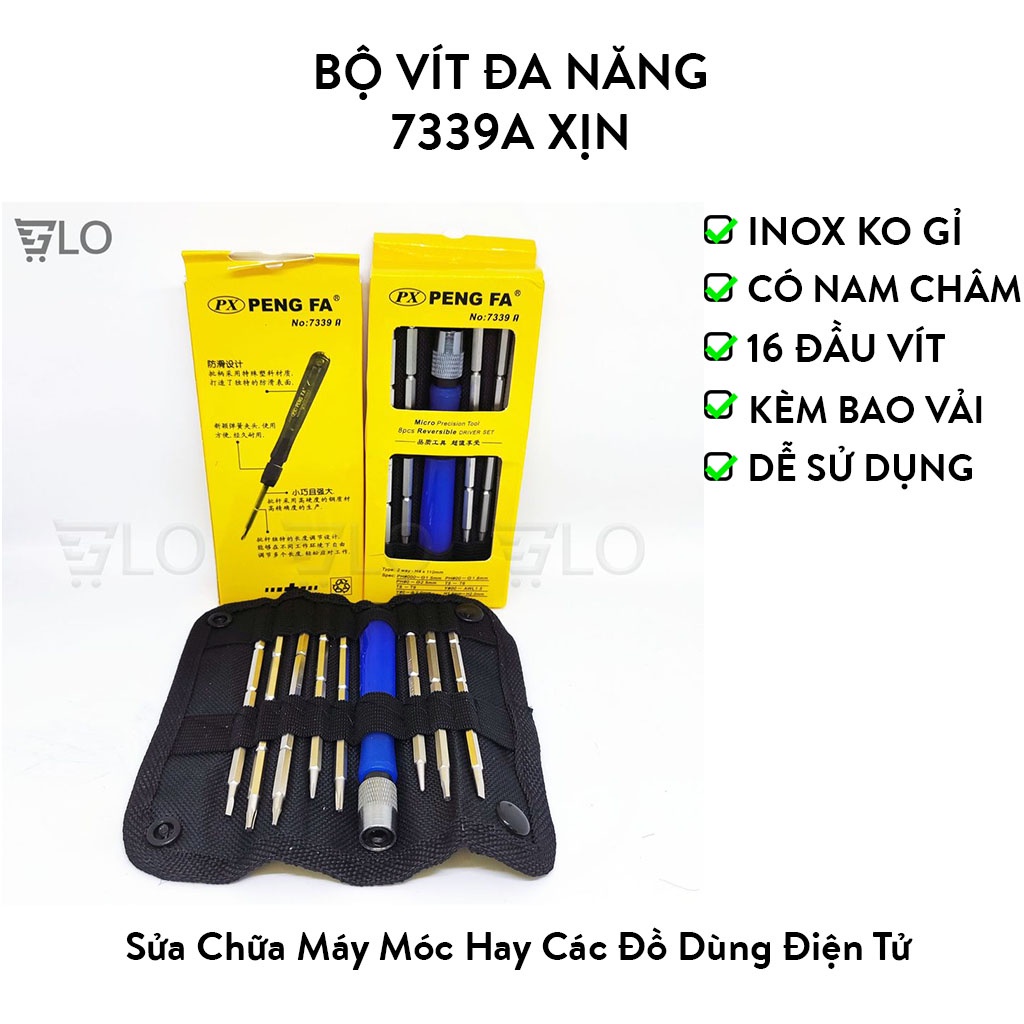 Bộ vít đa năng 7339a xịn