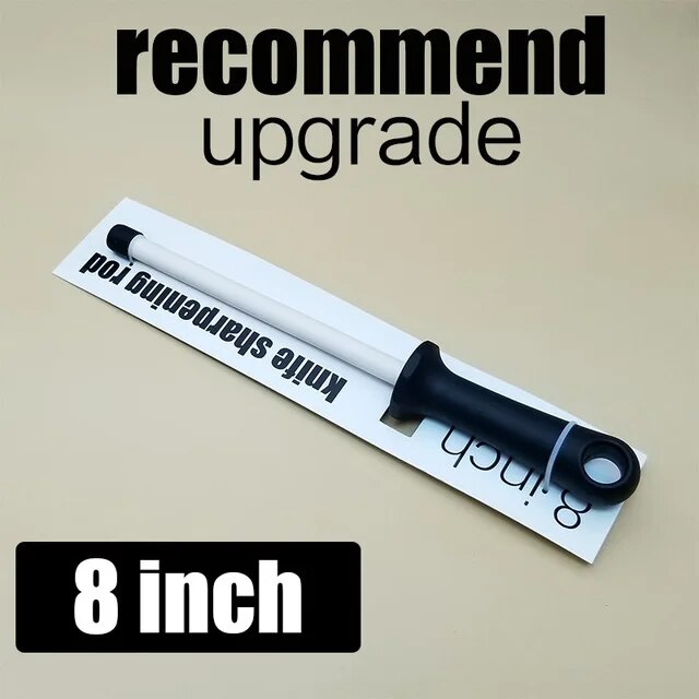 Ceramic Sharping Rod Kitchen Sharpening Sticks Sharpener Handle Ceramic Sharpening Bar Tool Sharp Grinding Tool Musats
