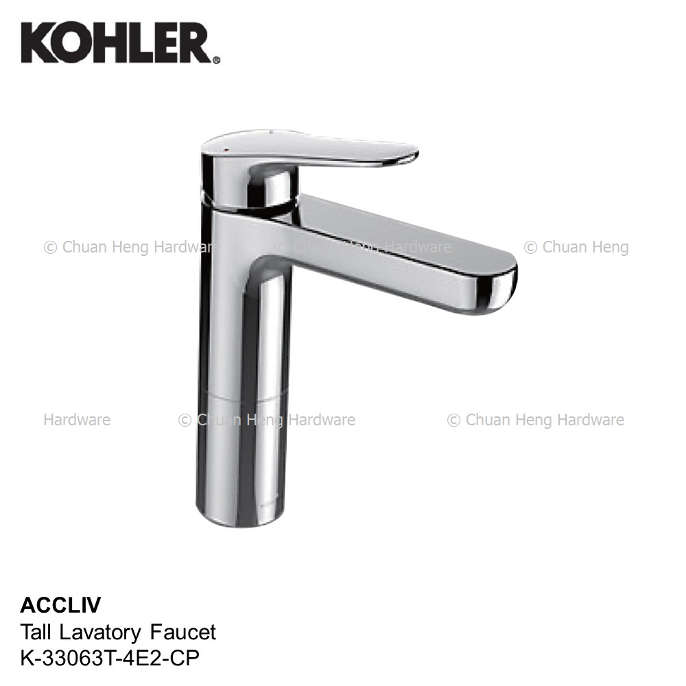 Kohler K33063T4E2CP Accliv Tall Lavatory Faucet Lazada Singapore