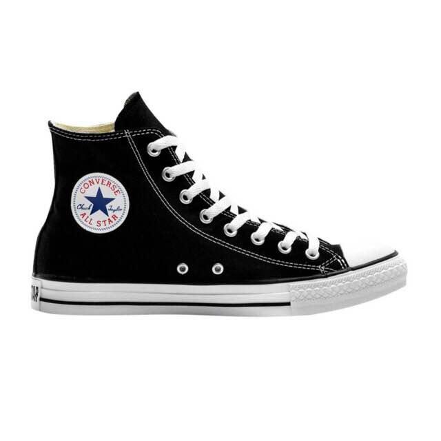 visdom Formindske Dingy Converse All Star high cut Black white Shoes for Men Class A Good Quality  900# | Lazada PH