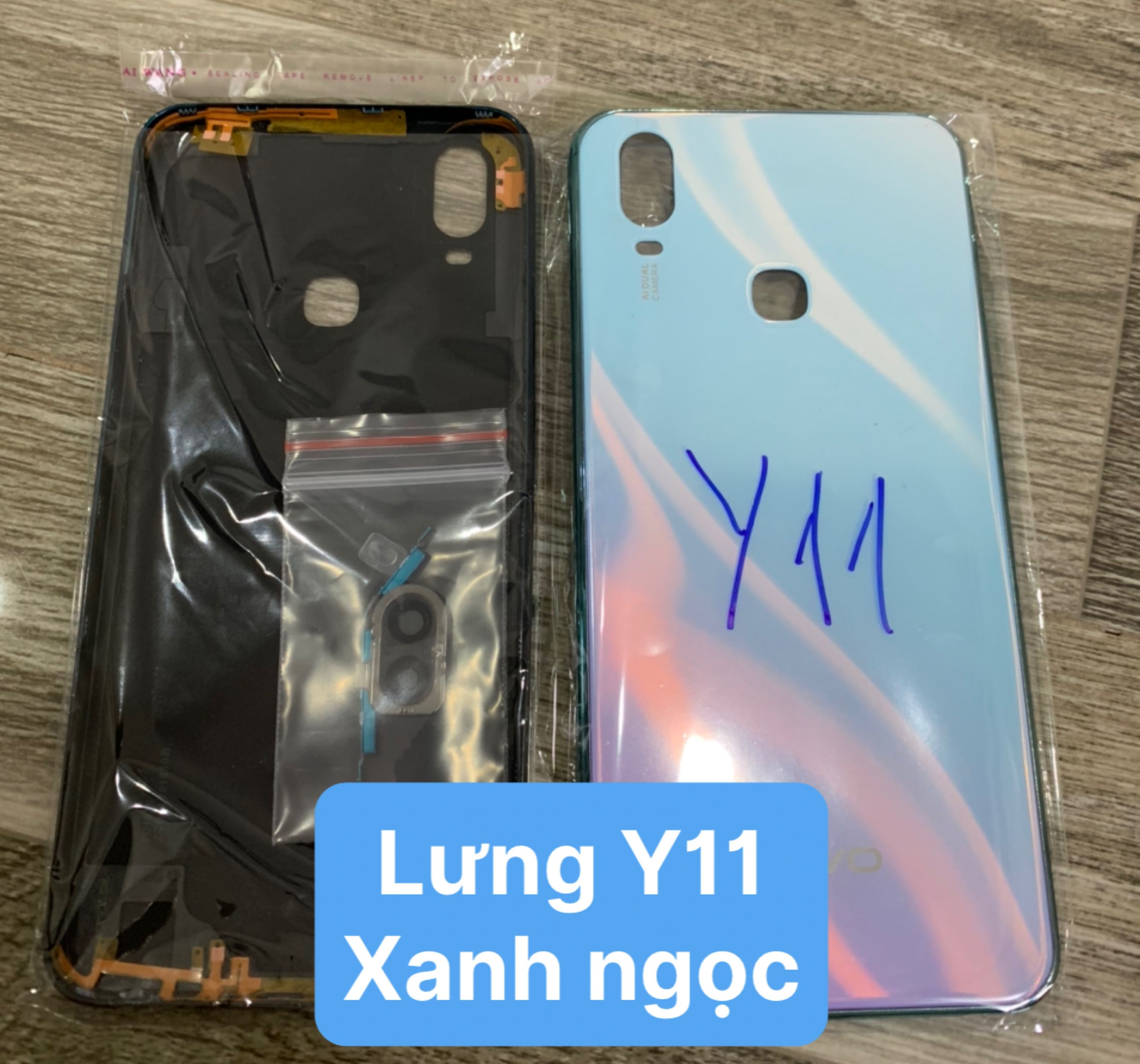 Nắp Lưng điện thoại Vivo Y11 ( miếng lưng, phím bấm, kính camera)