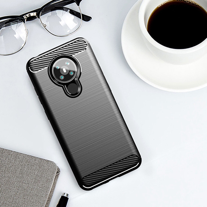 Suitable for Nokia 5.3 Case Anti-Fall Protective Shell Brushed Shell Protective Soft Shell TPU Case