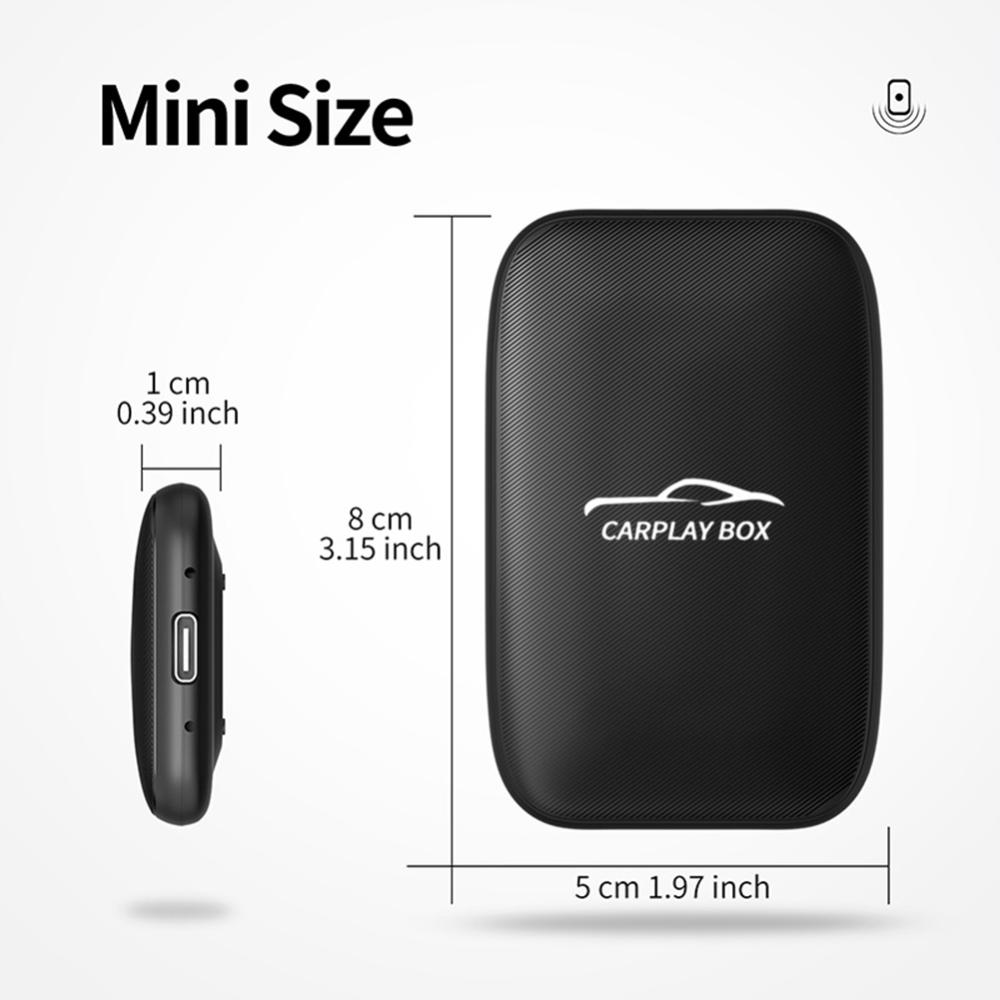 Universal Carplay Adapter Wireless Portable Android Box for Car Bluetooth-Compatible Auto Accessories