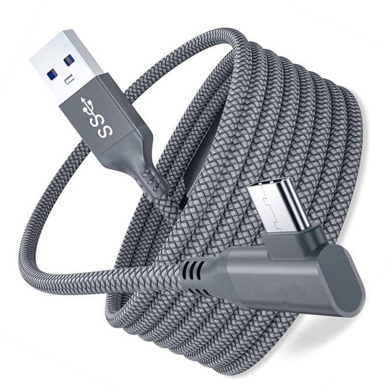 5M Charger Cable for Oculus Quest 2 Link Headset USB 3.0 Type C Data Line Transfer Type-C to USB-A Cord VR Accessories