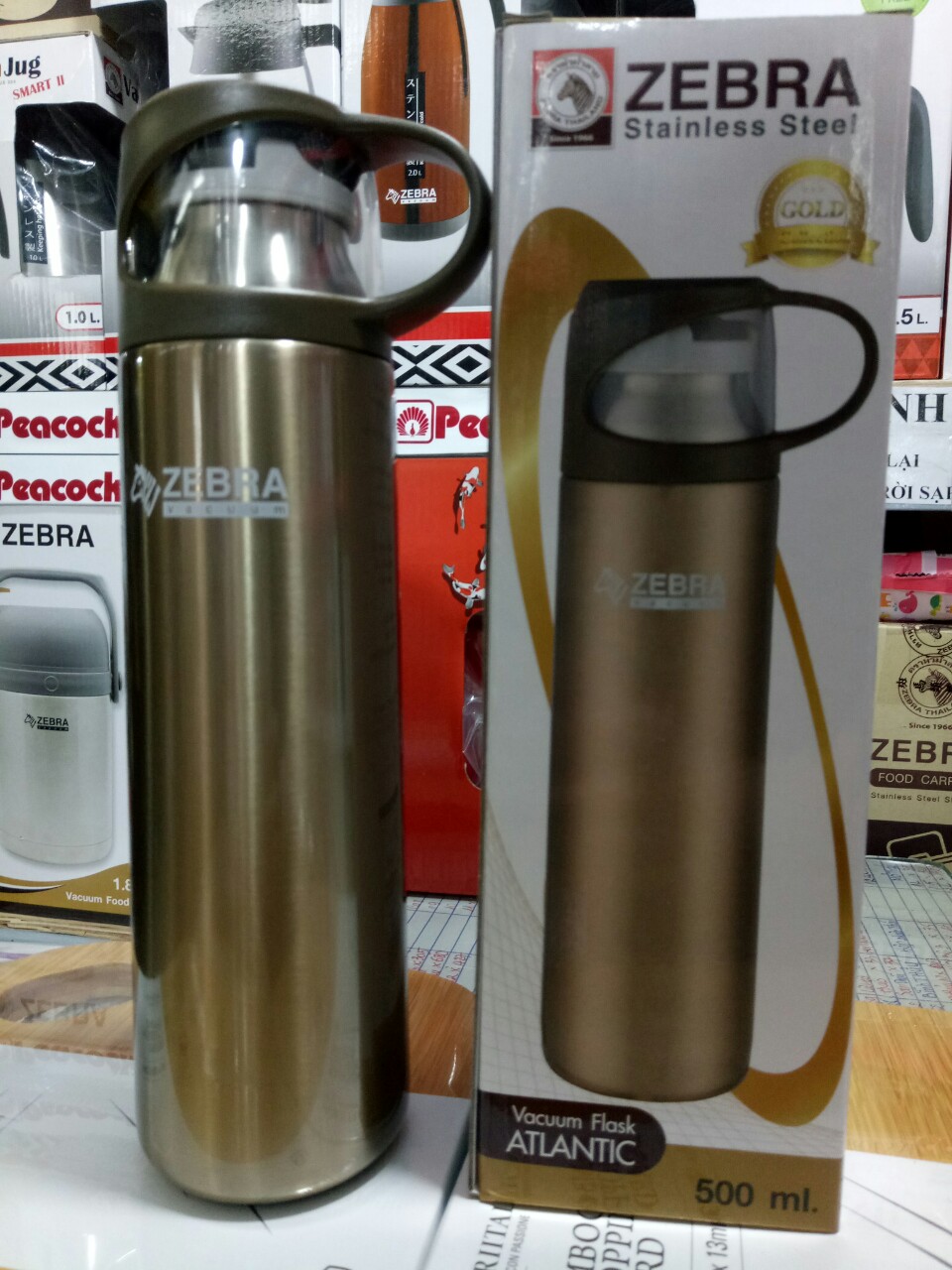 Bình giữ nhiệt Zebra Atlantic 480ml - 112629 - Thái Lan