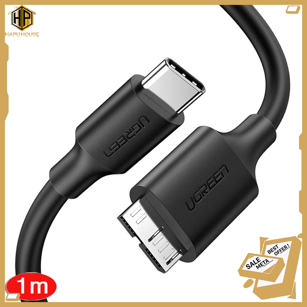 Ugreen 20103 - cáp usb type c sang micro b dài 1m truyền dữ liệu - hapuhouse