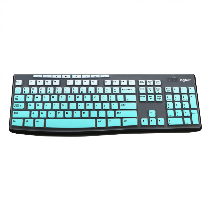 Suitable for Logitech K200 K260 desktop computer keyboard membrane K270 K275 key silicone protective cover MK275. 